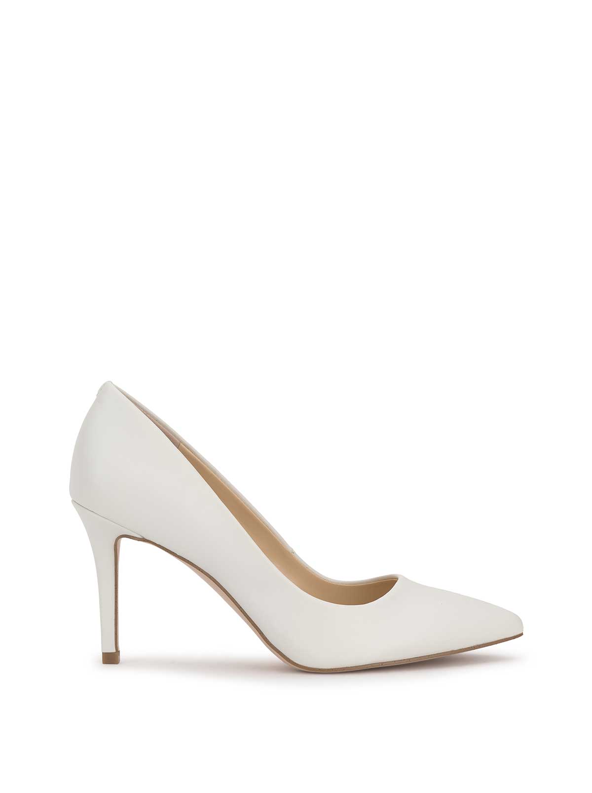 Aanya Pump in White