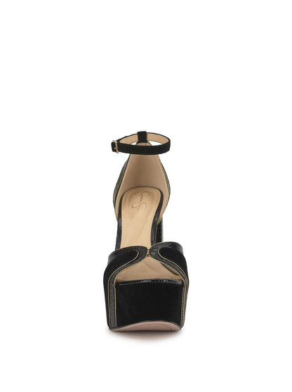Avele Platform in Black & Gold