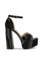Avele Platform in Black & Gold