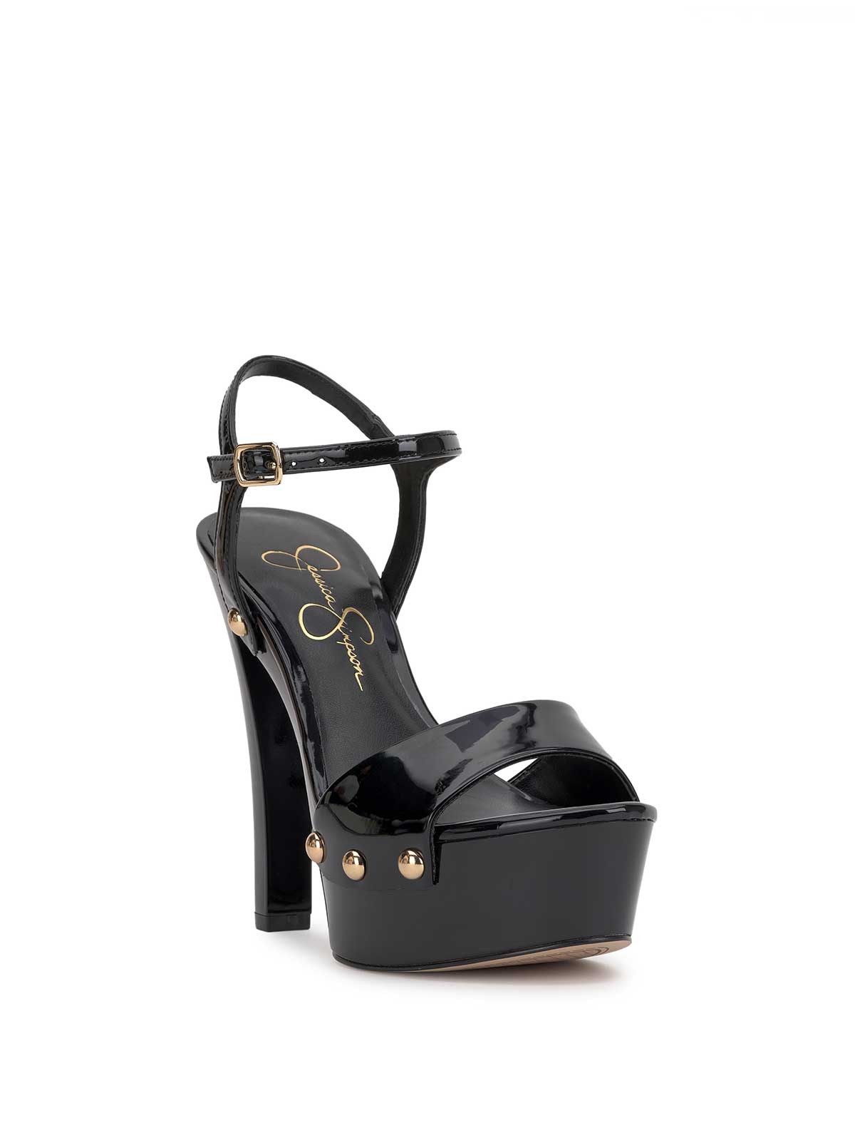 Calenta Studded Platform in Black