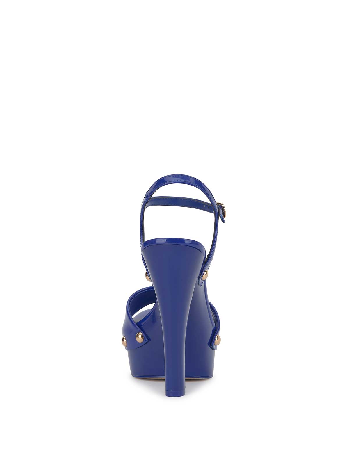 Calenta Studded Platform in Blue Royale