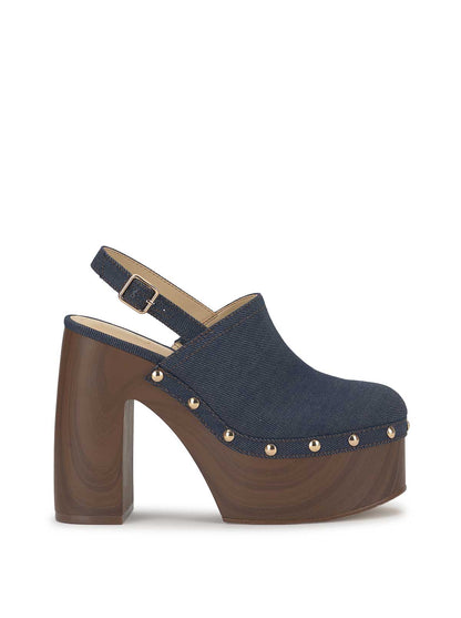 Cazea Platform in Indigo