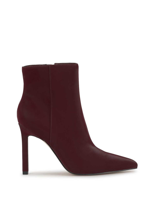 Debia High Heel Boot in Dark Cherry