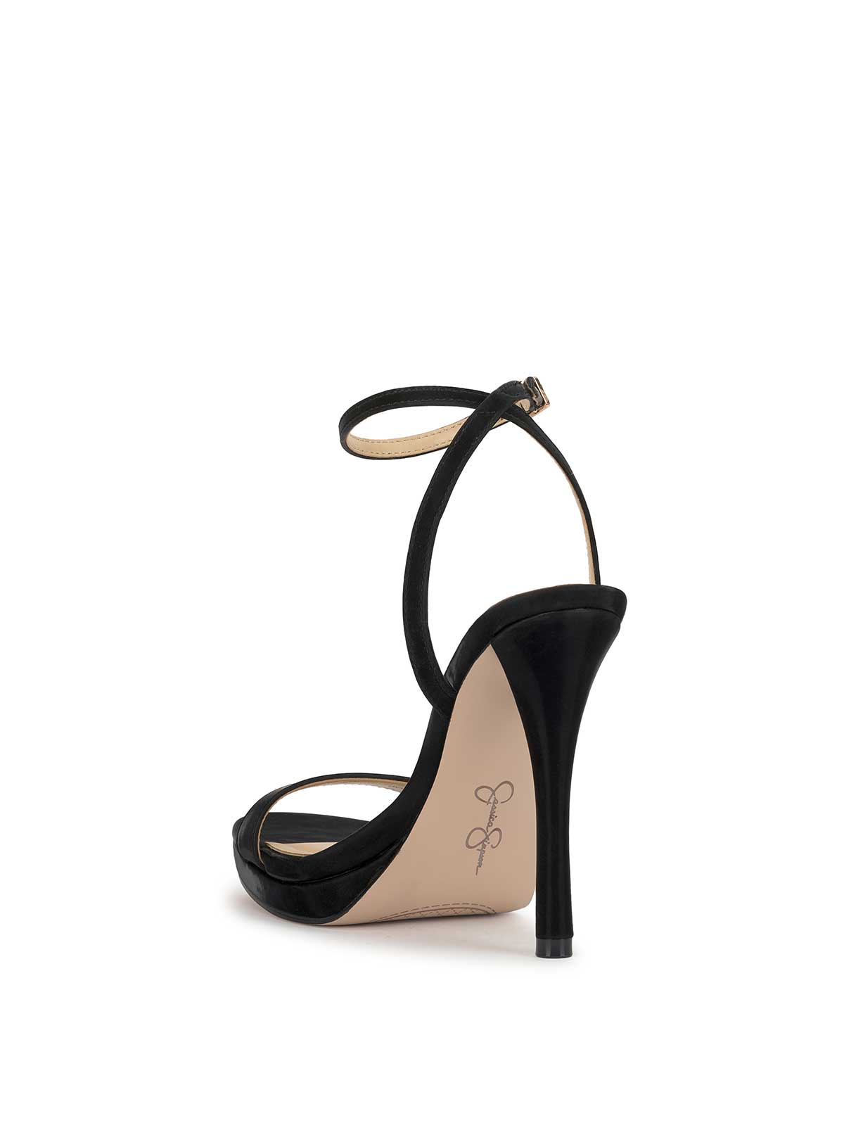 Divra High Heel Sandal in Black