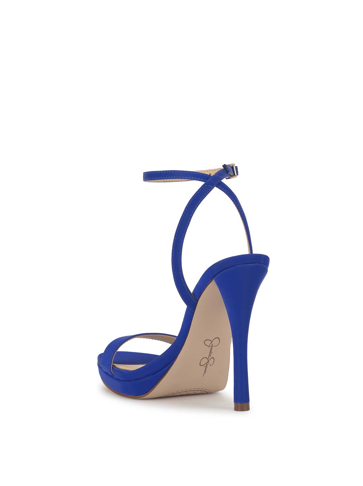 Divra High Heel Sandal in Blue Royale