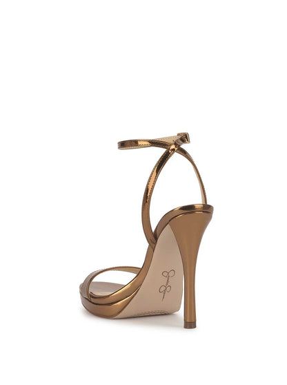 Divra High Heel Sandal in Bronze