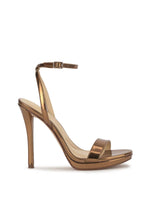 Divra High Heel Sandal in Bronze