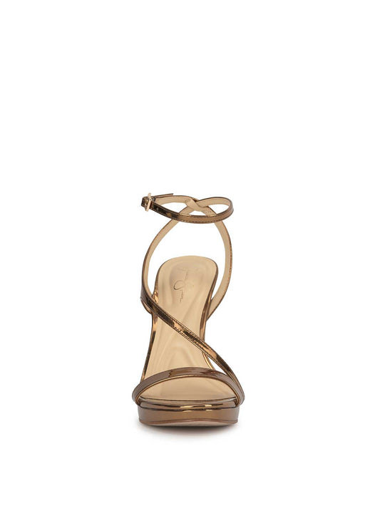 Dixia High Heel in Bronze