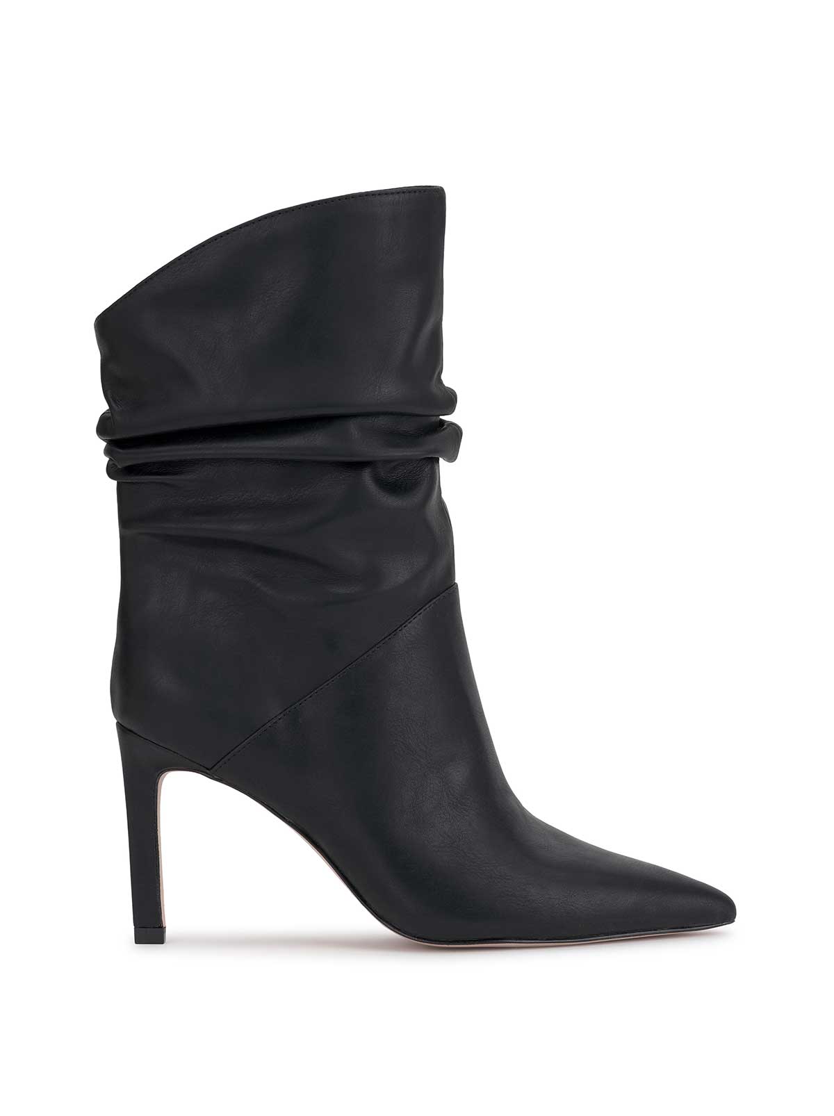 Elisti Scrunch Bootie in Black