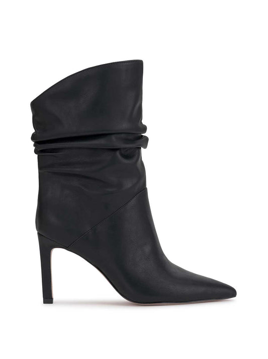 Elisti Scrunch Bootie in Black