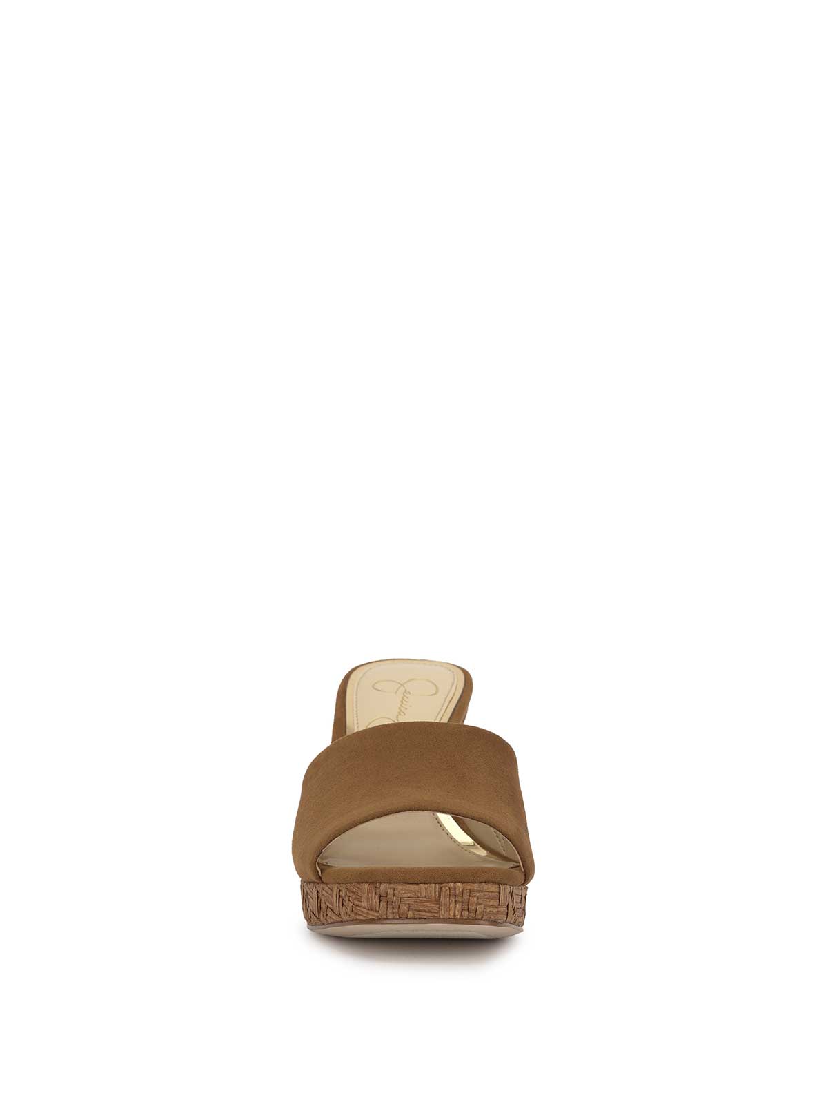 Elyzza High Heel Slide in Tuscan Tan