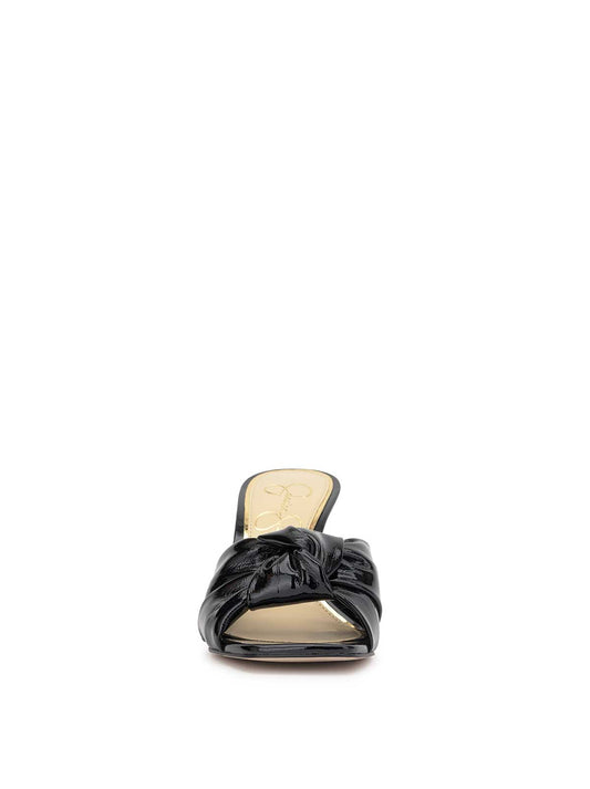 Evirra High Heel in Black Patent