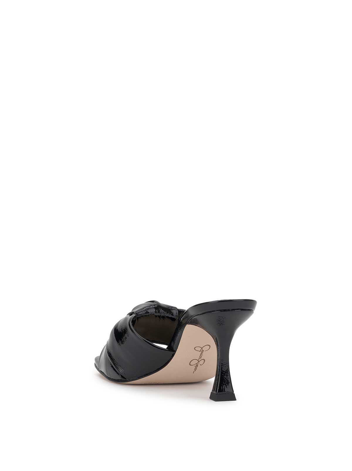 Evirra High Heel in Black Patent