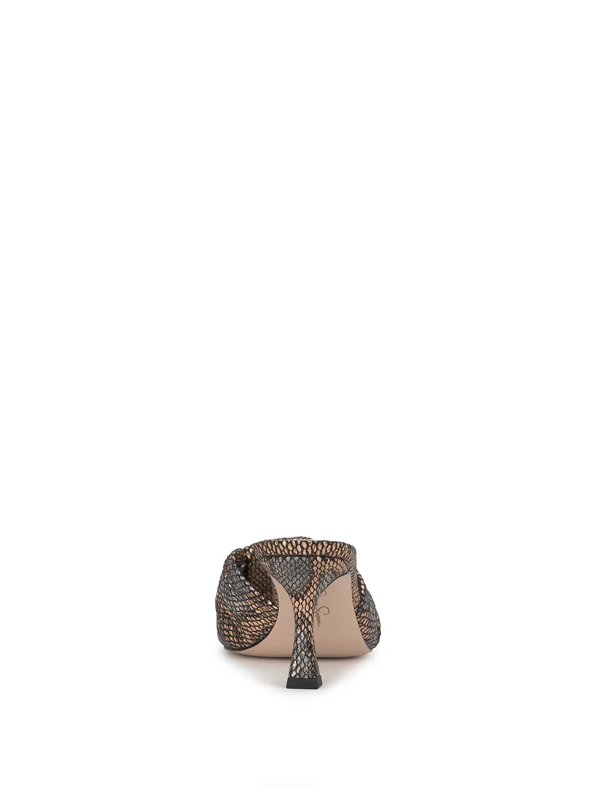 Evirra High Heel in Bronze Snake