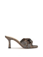 Evirra High Heel in Bronze Snake