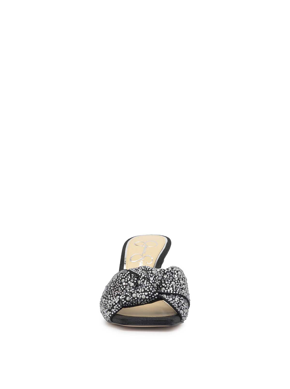 Evirra High Heel in Black Sparkle