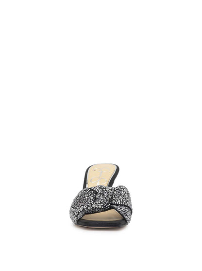 Evirra High Heel in Black Sparkle