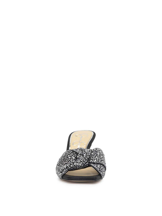 Evirra High Heel in Black Sparkle