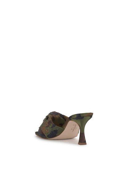 Evirra High Heel in Forest Camo