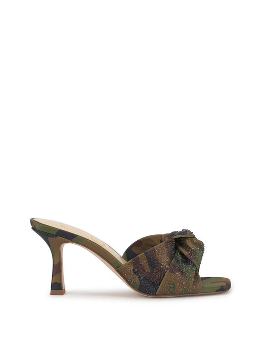 Evirra High Heel in Forest Camo