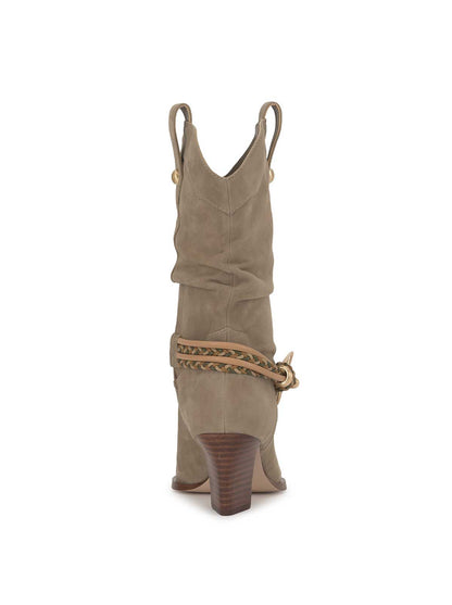 Hanie Boot in Light Grey