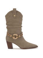Hanie Boot in Light Grey