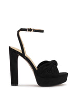 Immie Platform Sandal in Black