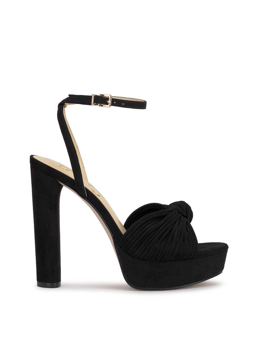 Immie Platform Sandal in Black