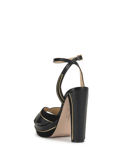 Ivrae Platform in Black & Gold