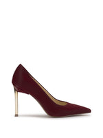 Kheloe Pump in Dark Cherry