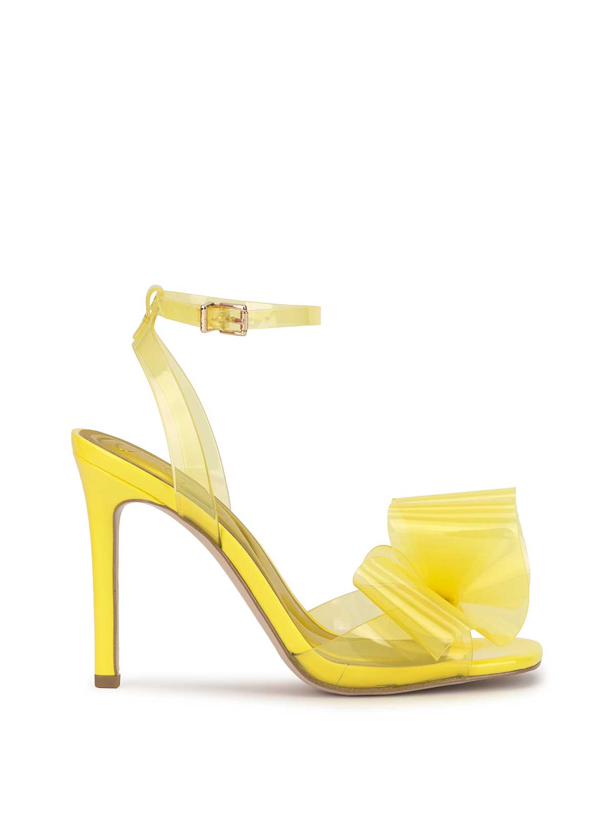 Olivine High Heel in Bright Yellow