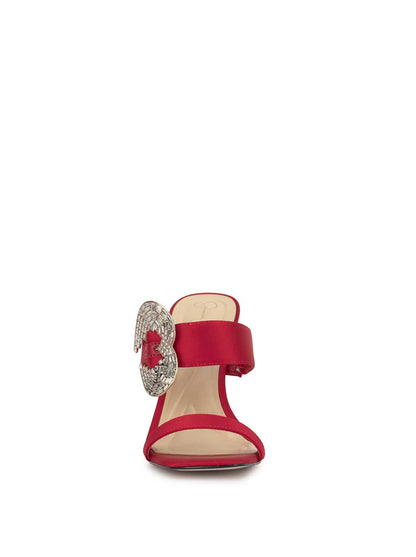 Orrieta High Heel in Red Muse