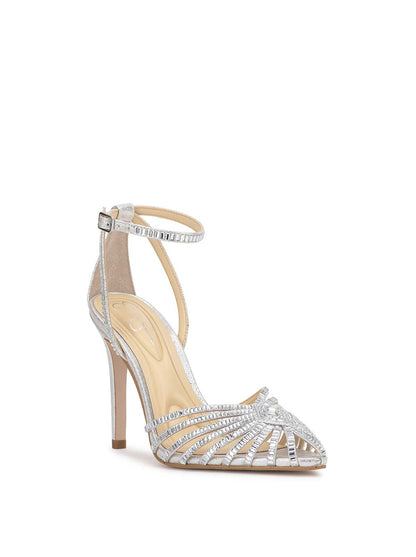 Paveri Pump in Silver