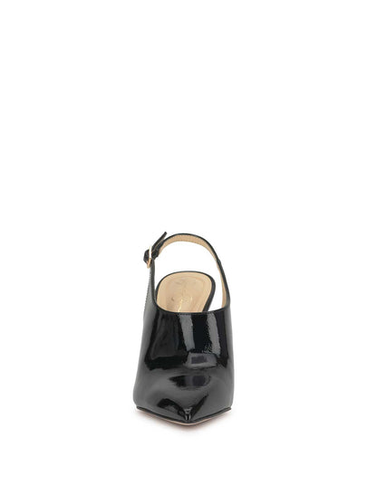Pavie Pointed Toe Mule in Black