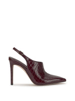 Pavie Pointed Toe Mule in Cherry Mahogany