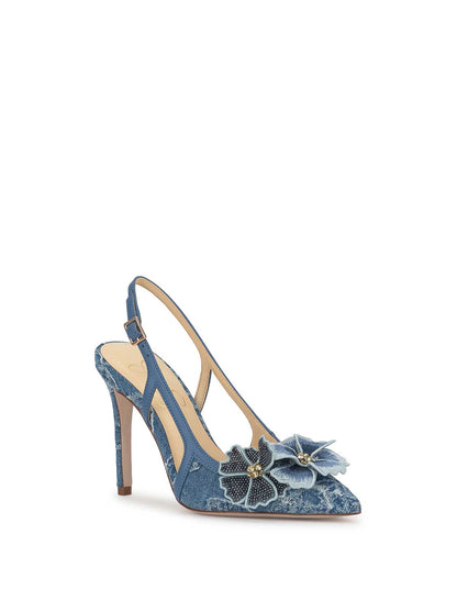 Pilitia High Heel in Denim