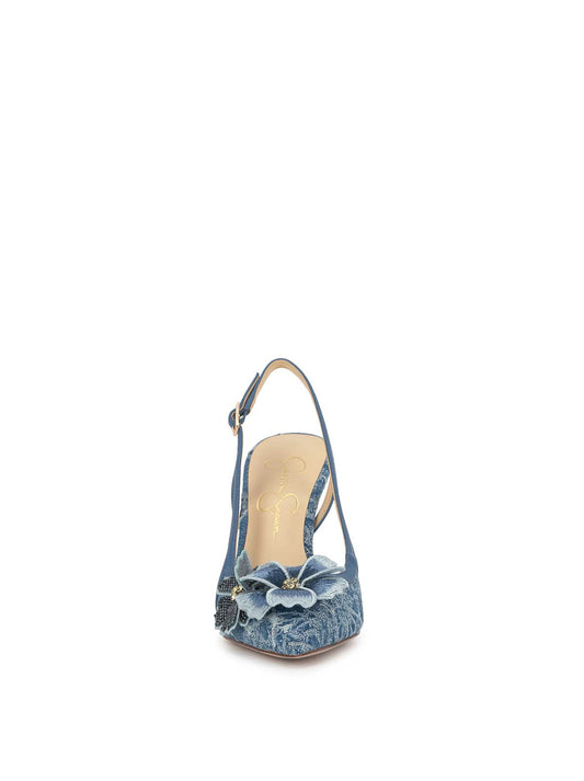 Pilitia High Heel in Denim