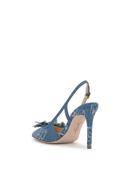 Pilitia High Heel in Denim