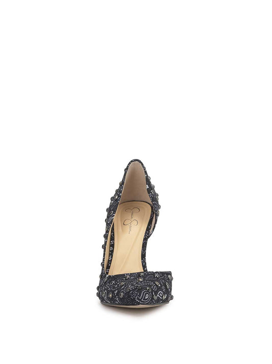 Prizma D'Orsay Pump in Midnight Bandana
