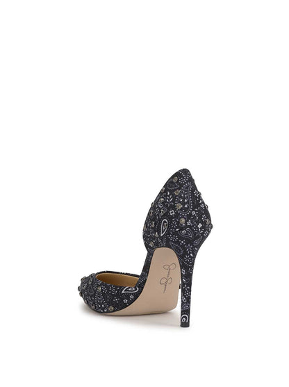 Prizma D'Orsay Pump in Midnight Bandana