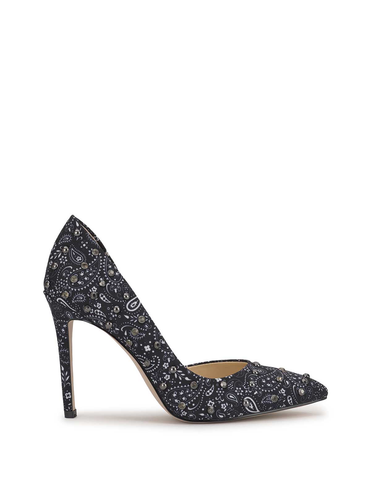 Prizma D'Orsay Pump in Midnight Bandana