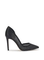 Prizma D'Orsay Pump in Black Mesh Sparkle