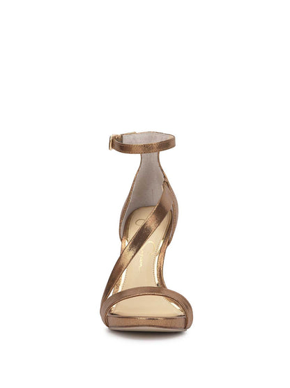 Rayli High Heel Sandal in Bronze