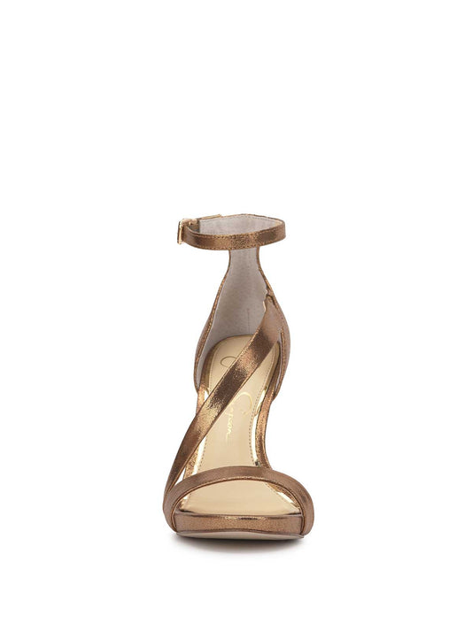 Rayli High Heel Sandal in Bronze