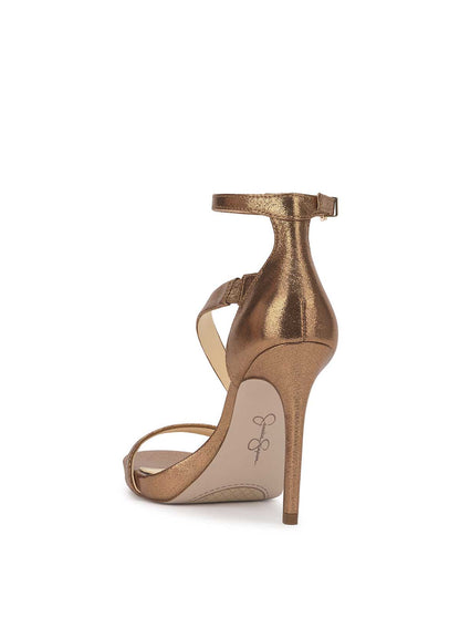 Rayli High Heel Sandal in Bronze