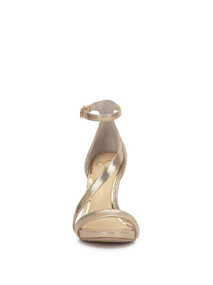Rayli High Heel Sandal in Champagne