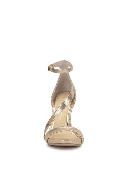 Rayli High Heel Sandal in Champagne