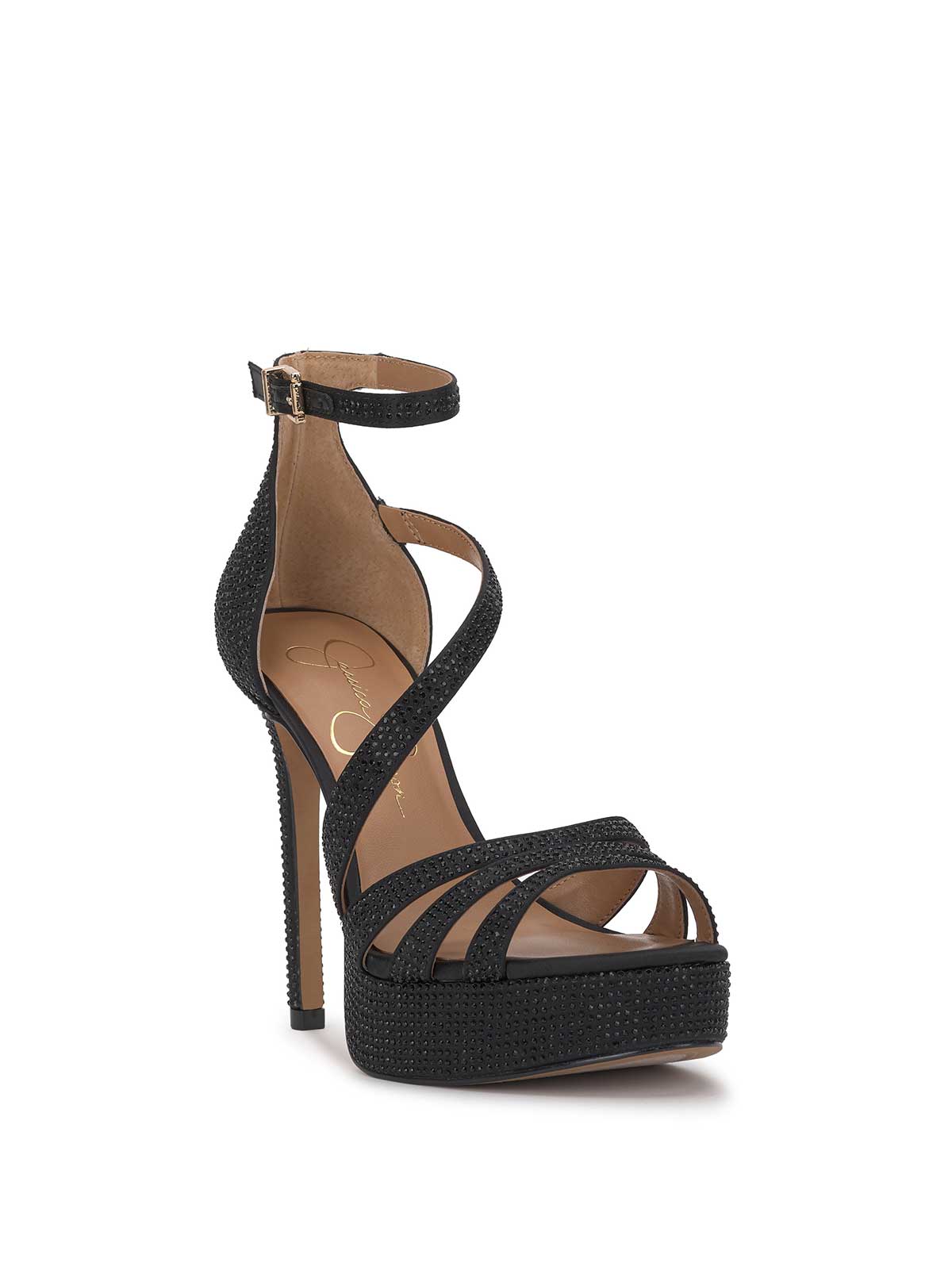 Shyremin Platform Sandal in Black