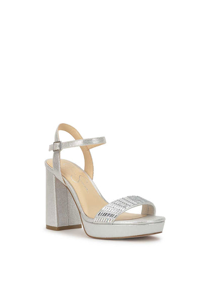 Skilia High Heel in Silver