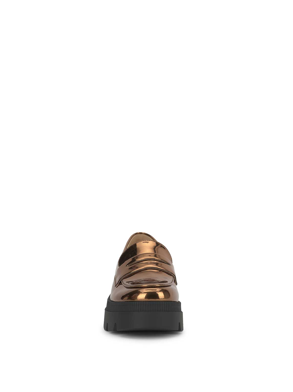 Ullinia Lug Platform Loafer in Bronze